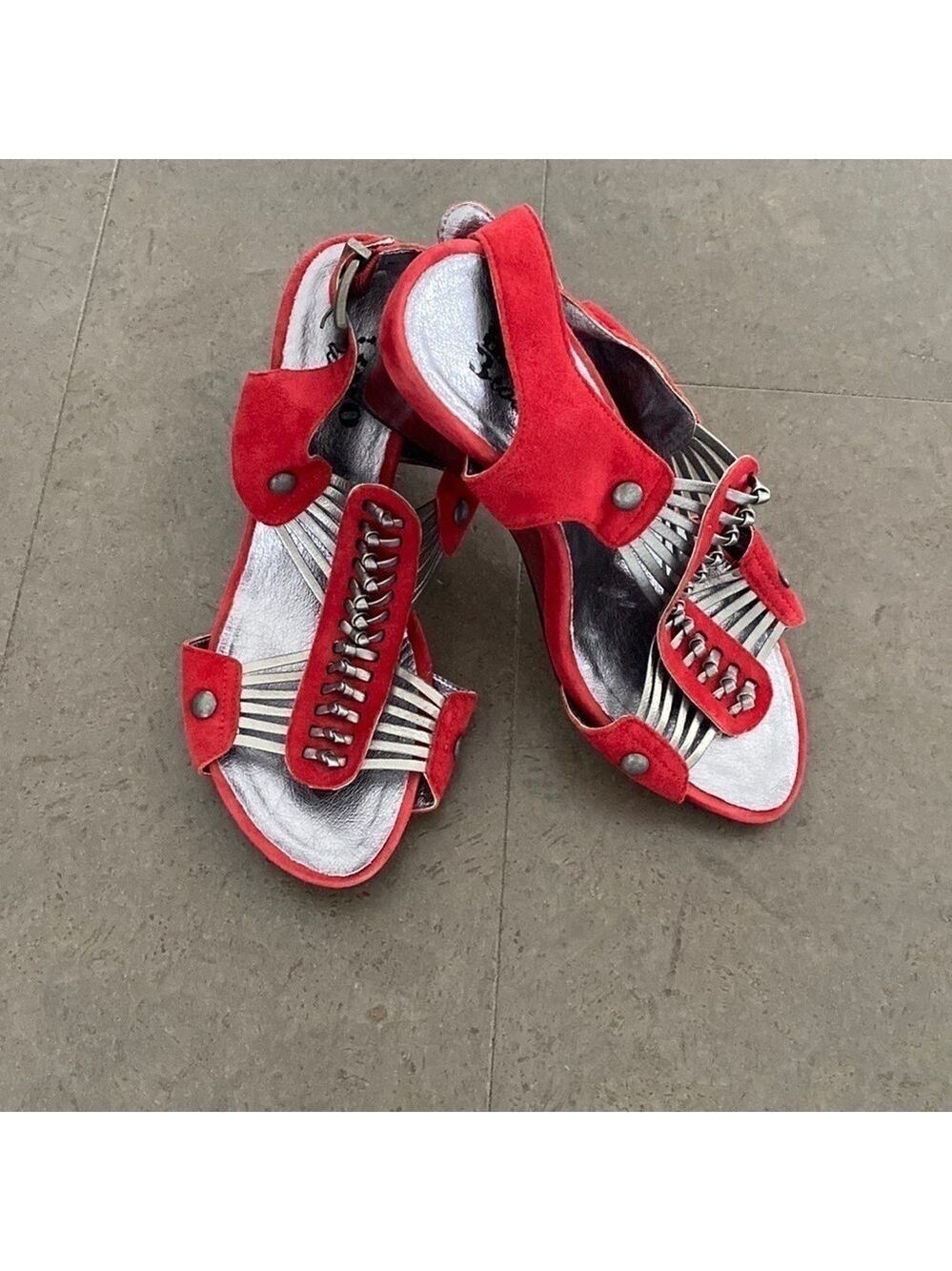 WEDGE sandal shoes size 37 EU / 6.5 US